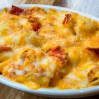 Lobster Mac And Cheese · Maine Lobster, Shell Pasta, 4 Cheeses