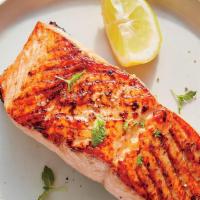 Broiled Atlantic Salmon · Ginger Sesame Soy