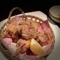 Chicken Karaage · ginger soy marinated deep fried chicken thigh