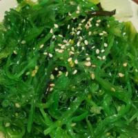 Seaweed Salad · Vegetarian & vegan. Seasoned Seaweed w/ Sesame Seeds.