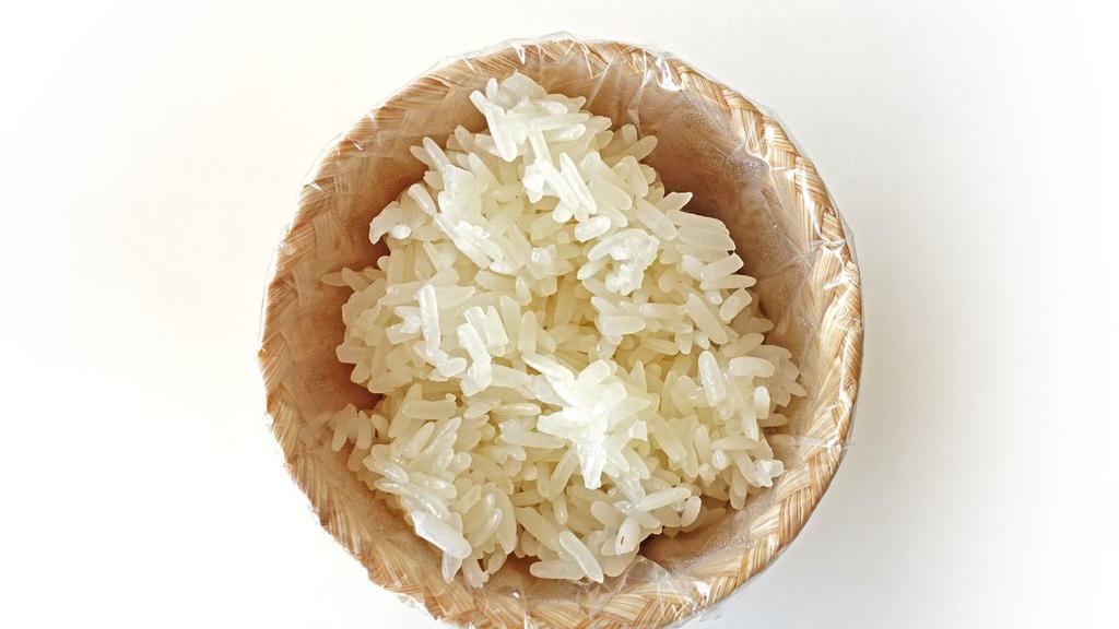 Sticky Rice · Fresh sticky rice.