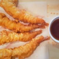 Side Shrimp Tempura · 4 pcs shrimp tempura with side tempura sauce