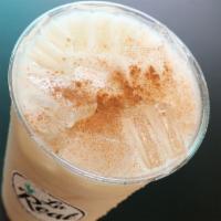 Horchata 24Oz · Made with rice, cinnamon, and Milk.