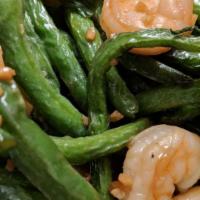Shrimp With Green Beans · 