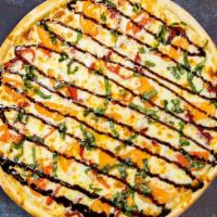 Queen Margherita Pizza  · Mozzarella, fresh tomato sauce, basil, and extra-virgin olive oil baked on a hand-tossed dou...
