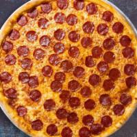 Slam Dunk Sausage Pizza  · Italian sausage, mozzarella, marinara, chopped garlic, fresh basil, and extra virgin olive o...