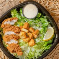 Caesar Salad · Romaine Lettuce, tossed in a Creamy Caesar Dressing, Croutons & Parmesan Cheese.  (Dressing ...