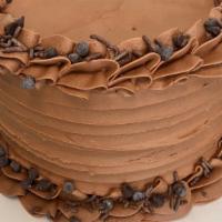 Double Chocolate Cake · 6in Chocolate cake with chocolate buttercream.
Please let us know in the notes what you woul...