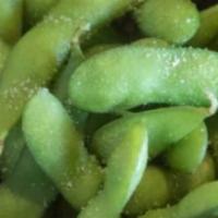  Edamame · Boiled soy bean pods.