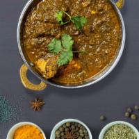 Chicken Saag In The Bag · Chicken breast cooked in spinach gravy infused with garlic, ginger, spices and a touch of fe...