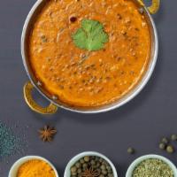 Do Me Dal Makhani · Creamy lentils cooked with tomatoes, onions. Infused with freshly ground spices.