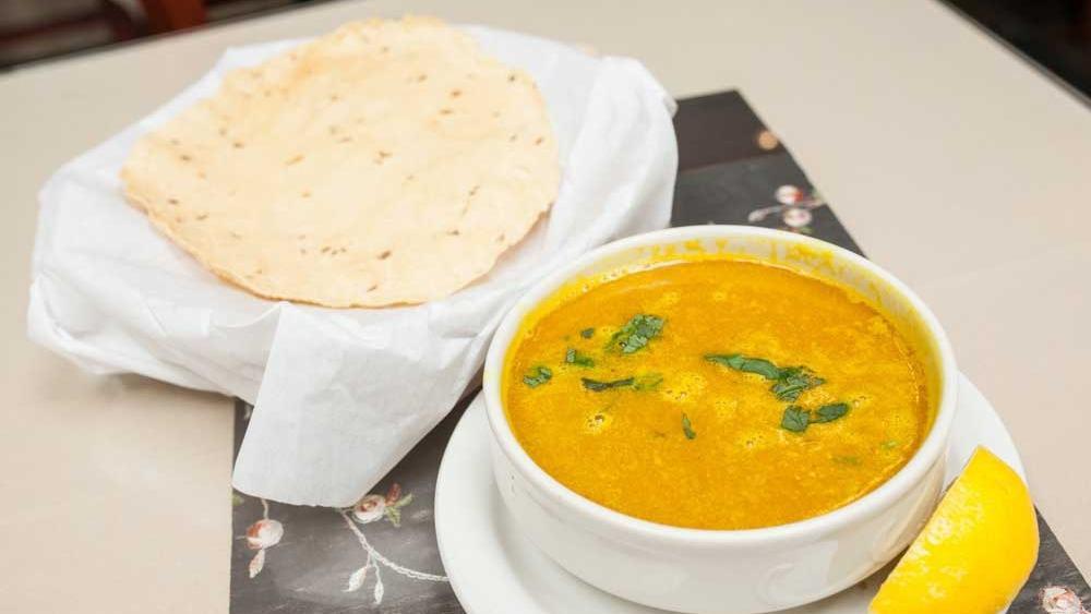 Dal Soup · Gluten-free, vegan. Homemade lentil soup prepared in an old Indian tradition.