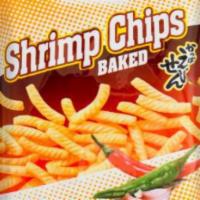 Shrimp Chips · Crispy fried shrimp chips.