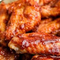 Bbq Wings · 8 pieces, with your choice of dipping sauce.