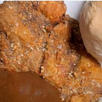 Chicken Fried Steak · Premium angus beefsteak, battered, and deep-fried to perfection. Served with topped with hom...
