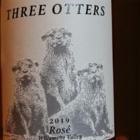 2019 Three Otters Rosé · 100% stainless steel rosé with a mix of skin contact pinot gris and pinot noir. Dry and deli...