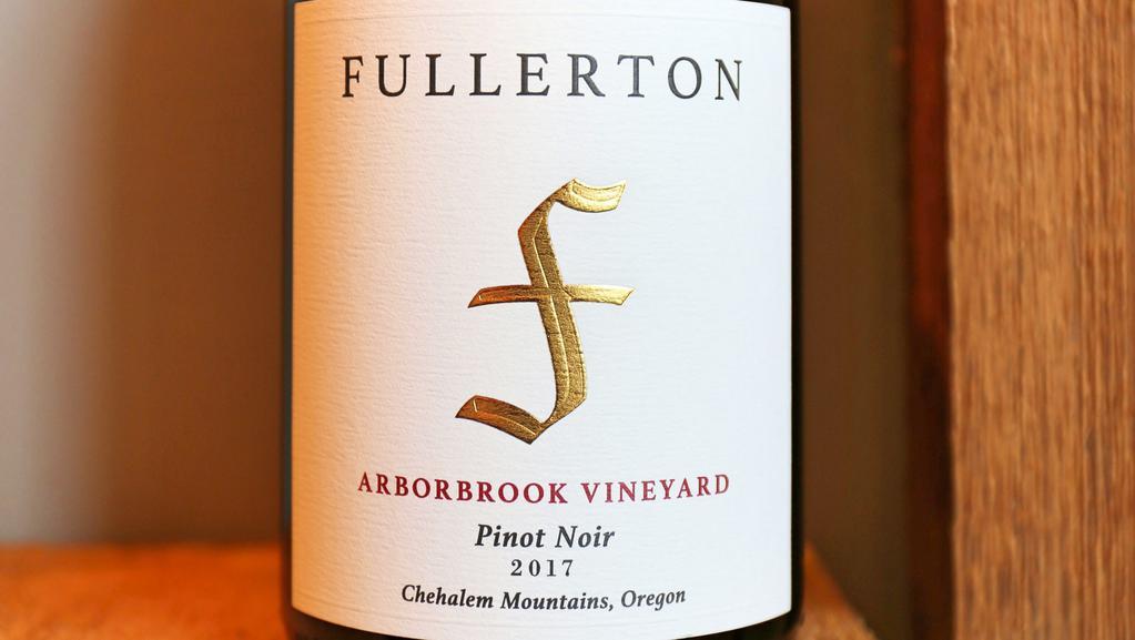 2017 Arborbrook Vineyard Pinot Noir · Aromas of rose petal, fresh red cherry, plum, and raspberry lead with cinnamon, leather, sassafras, sandalwood, and tilled soil nuances adding complexity. Supple and vibrant with nice underlying structure.