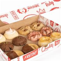 1 Dozen Cookies · Choice of up to 6 flavors.