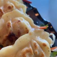 Pan-Fried Shrimp Dumplings (6) · 6 pieces.