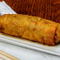 Egg Roll (1) · Individually hand rolled and filled with fresh vegetable. Served with sweet and sour sauce.