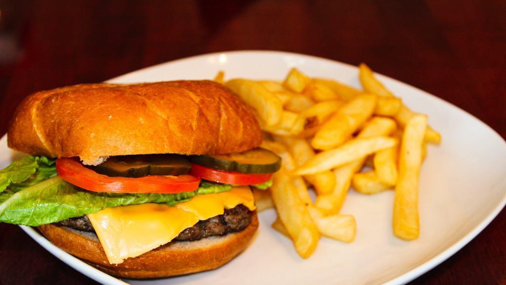 Burger · 6oz Beef Burger Patty burger with fries