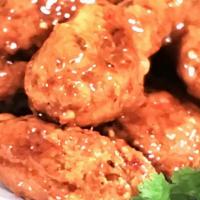  Thai Chilli  Chicken Wing. · Top with Thai style chili sauce. Bell peppers, jalapeño pepper