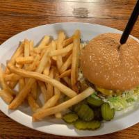 Jalapeno Cheddar Burger · 