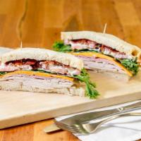 Great Harvest Club Sandwich · Designed by some of our long time customers. This club sandwich comes with our fresh baked t...