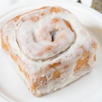 Cream Cheese Frosted Cinnamon Rolls · A blend of wheat and white flour rolled with cinnamon, butter, brown sugar, either plain or ...