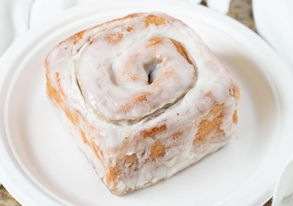 Frosted Cinnamon Roll
 · 
