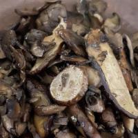 Mushroom Risotto · roasted mushrooms, shallots, mushroom jus