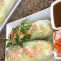 Spring Rolls · Served with Peanut Sauce
