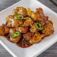 Wild Ginger Chicken · Hot & Spicy. battered chicken | ginger | jalapeño | hint of sweetness