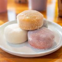 Mochi Ice Cream · Choose three flavors from our list of flavors!