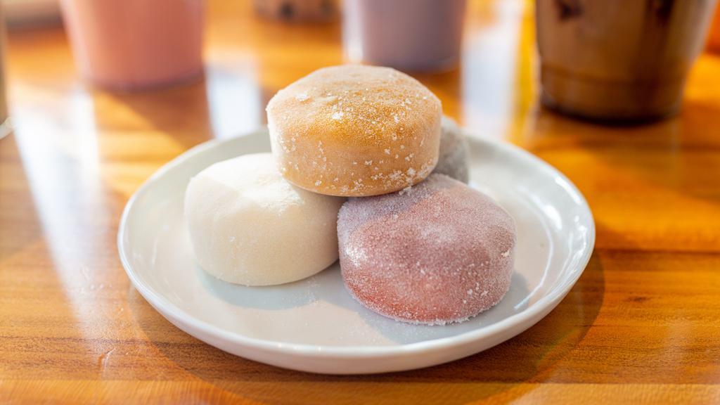 Mochi Ice Cream · Choose three flavors from our list of flavors!