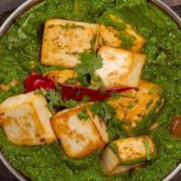 Palak · aka SAAG. earthy spinach based green sauce with gentle spices