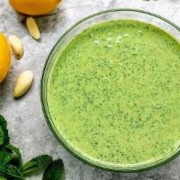 Mint Chutney (8 Oz) · green sauce. mint cilantro cucmber infused delish