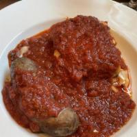 Lasagna With Sausage · House-made lasagna, house-made spicy Italian sausage.