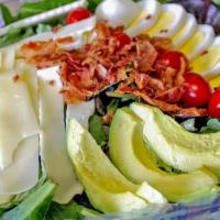 Side Salad · Mixed greens, tomato, green peppers, sweet peppers & mozzarella. Served with your choice of ...