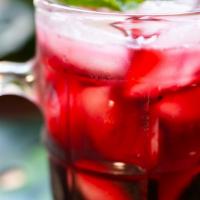 Iced Thai Hibiscus Drink · 