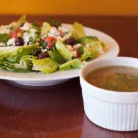 Soup & Salad Combo · Your choice of soup and our house salad.