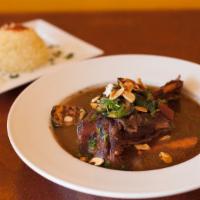 Lamb Shanks · Cooked to tender lamb shanks cooked to tenderness with pomegranate molasses marinated in our...