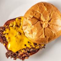 Little Smushburger · Smushburger patty (beef, bacon Cheddar and onion patty) with American cheese.