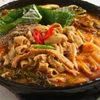C-3. Gopchang Jeongol · Spicy Beef Intestines Casserole  with Vegetable.