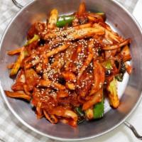 Osam Bulgogi · Stir Fried Kimchi and Pork with Tofu