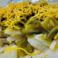 10  Potatoes, Cheese, And Green Chile · 