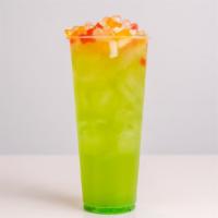 Green Apple Kiwi Fruit Juice (Crystal + Rainbow) · Kid-friendly, no caffeine.