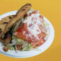 Gorditas · Choice of meat, cheese. lettuce, tomato, Mexican cream,