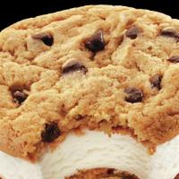 Chocolate Chip Cookie · Chocolate chip cookies filled with vanilla bean ice cream