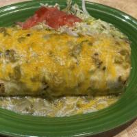 Meat Lovers Burrito · Bacon, ham and sausage. A flour tortilla stuffed with scrambled eggs, hash browns, smothered...